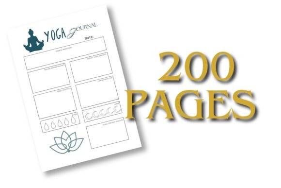 200 Yoga Journal Pages for KDP: A Comprehensive Tool for Your Practice