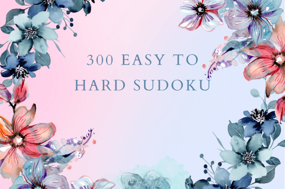 300 EASY to HARD SUDOKU V2: A Mental Workout for Every Situation