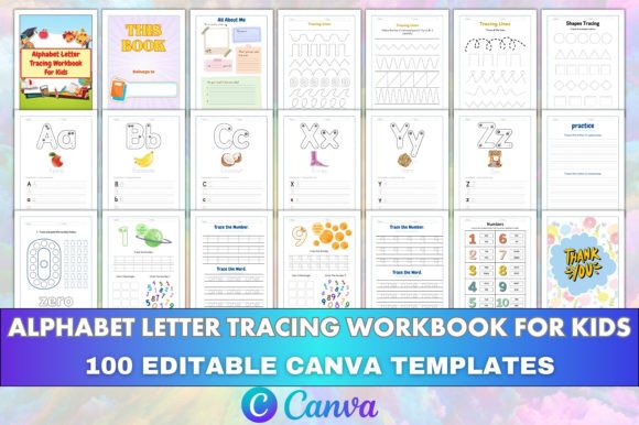 Alphabet Letter Tracing Workbook for Kid
