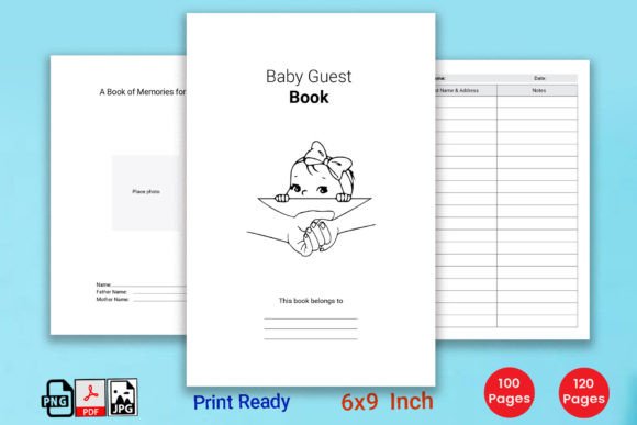 Baby Guest Memory Book KDP Interior: A Creative and Practical Tool for Parents and Professionals