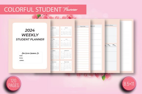 Colorful Student Planner: A Strategic Tool for Enhanced Productivity and Planning