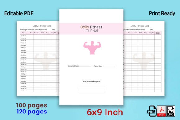 Daily Fitness Workout Journal: A Creative Tool for Tracking Progress and Staying Motivated