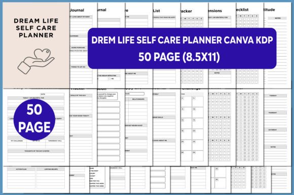 Dream Life Self Care Planner: A Comprehensive Guide to Enhancing Your Well-Being
