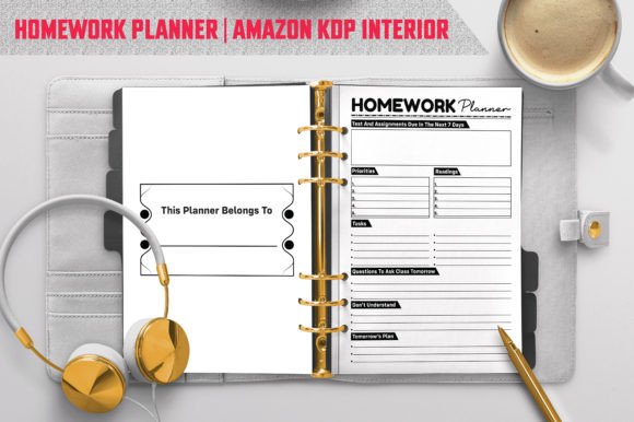 Homework Planner Amazon KDP Interior: A Strategic Asset for Purpose-Driven Creators