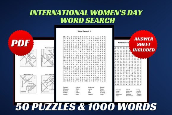 International Women’s Day Word Search: A Celebration of Strength and Empowerment