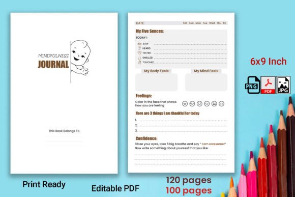 Kids Mindfulness Journal